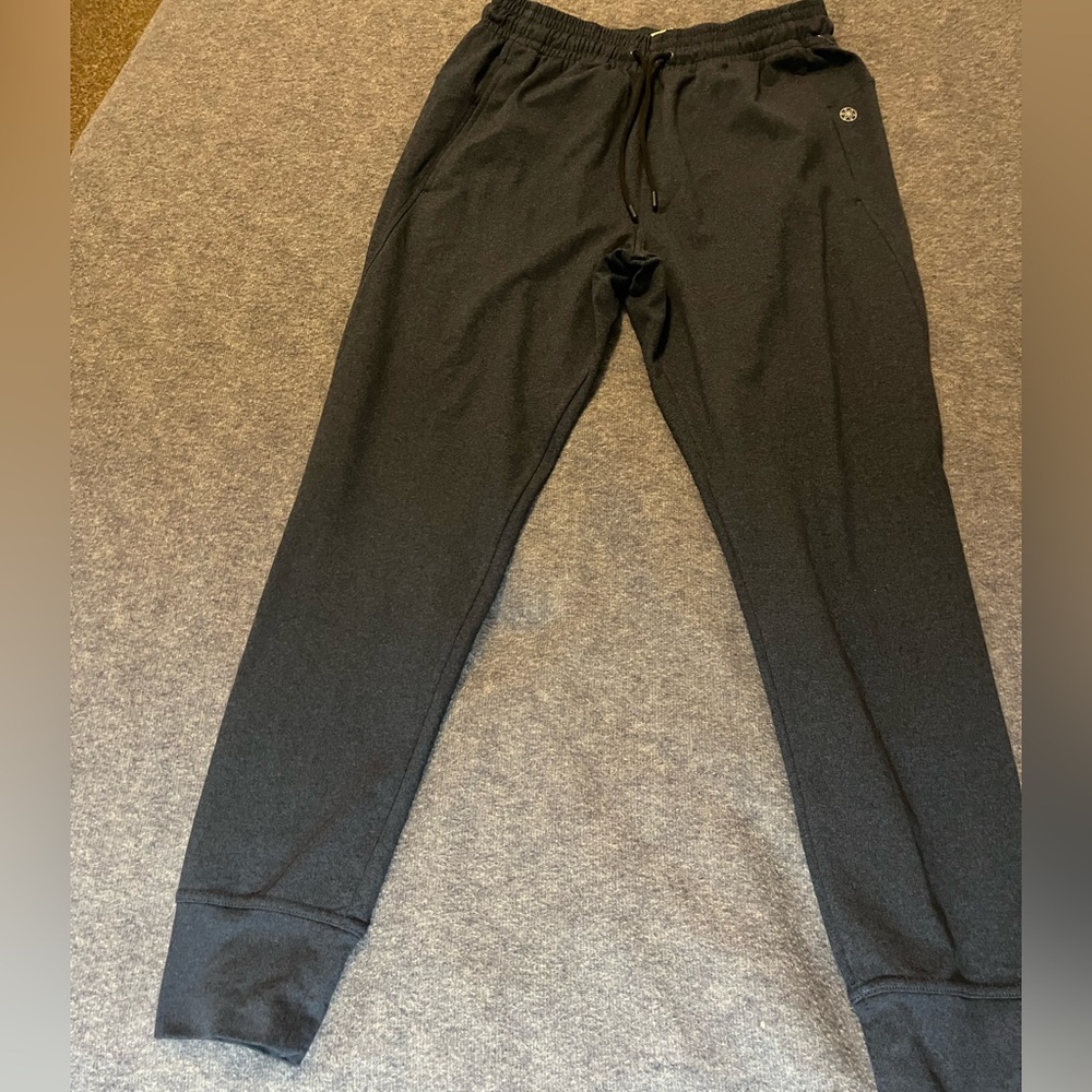 GAIAM Blue/gray Sweatpants Comfortable Joggers